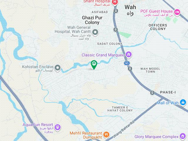 3x10 Marla Residential Plots For Sale In Kohistan Enclave Wah Cantt Block H & Block J