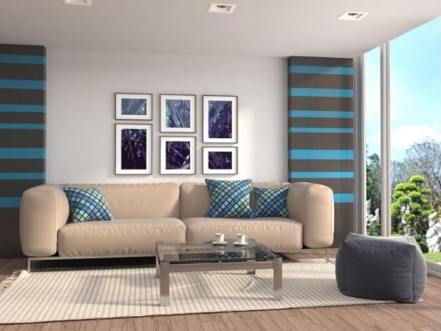 T3 62 m² en dernier étage