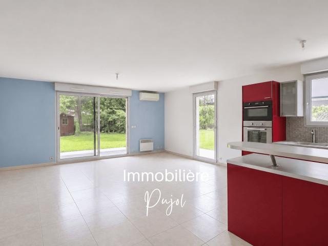 T3 67m2 avec jardin et parking