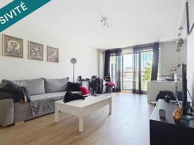 T3 69 m² – balcon vue parc – parking – résidence rénovée 2025