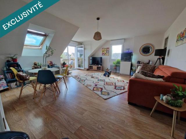 T3 69 m² Proche gare d'Auray Loué Balcon+parking