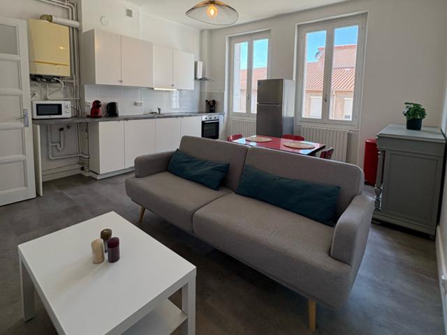 T3 2 CHAMBRES MEUBLE / RUE TIBLIER VERNE