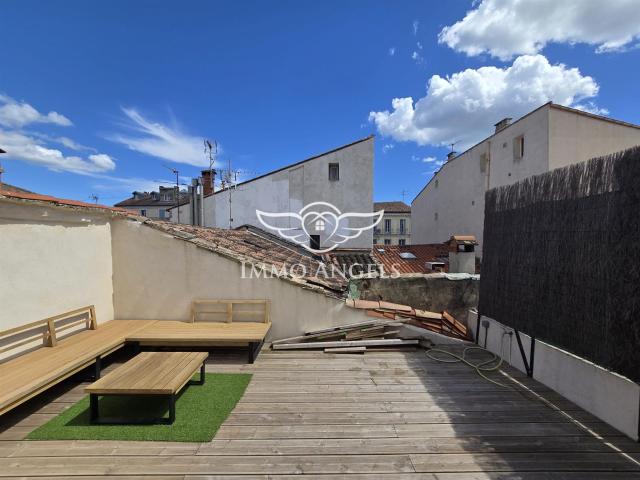 T3 duplex 66 m² + tropezienne 20 m² Montpellier Centre ville 66m² Montpellier