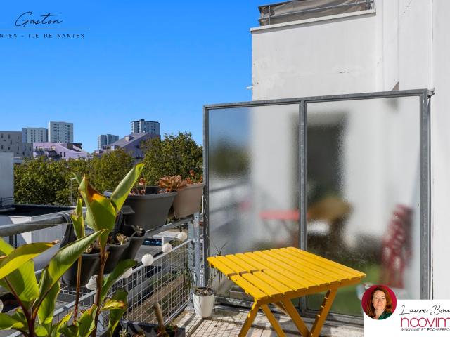 T3 T4 80 m2 lumineux balcon et grand box sur l’Île de Nantes