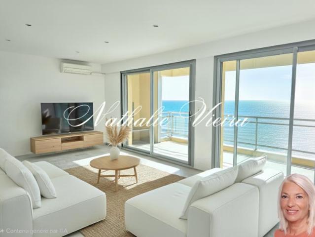 T3 TRAVERSANT DERNIER ETAGE VUE MER