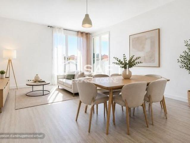 T3 traversant et lumineux 60m² bon potentiel locatif