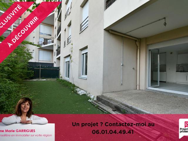 T3 très lumineux de 60 m2 en Rez de jardin Habitation ou activité libérale