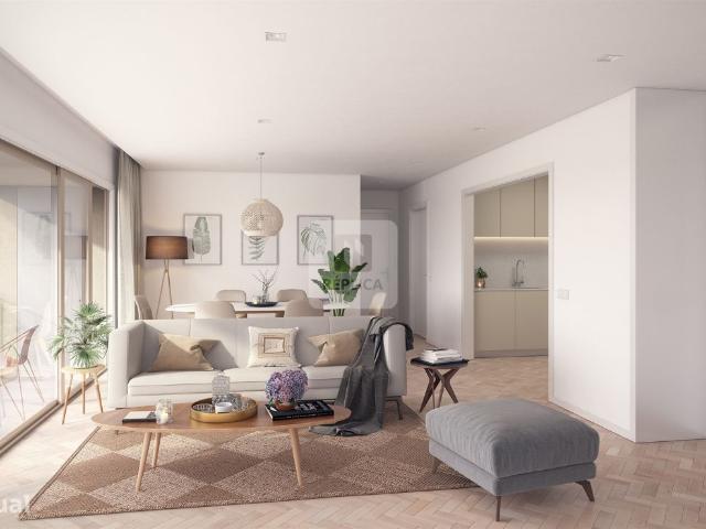 T3 Varanda 12m2 Garagem | 3 frentes Poente Norte e Nascente Prelada