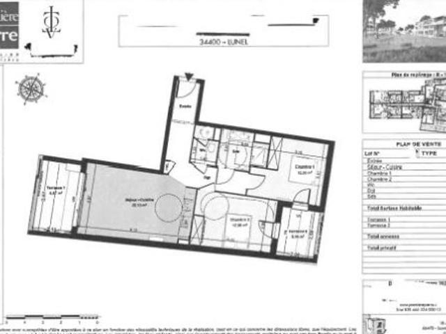 T3 à Lunel à louer Locagestion, expert en gestion locative