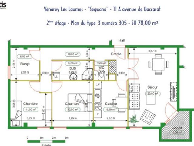 T3 à Venarey Les Laumes à louer Locagestion, expert en gestion locative