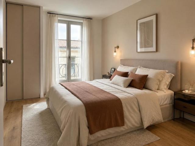 T3 AVEC BALCON AUX COEUR DES CHARTRONS