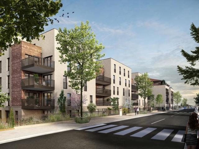 T3 avec balcon en plein centre de Veauche