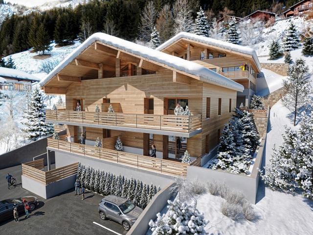 T3 avec grande terrasse de 31 m2 dans les Balcons du Soleil à La Chapelle d'Abondance