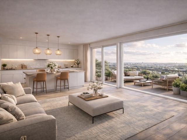 T3 AVEC TERRASSE DE 50M² ENTRE BOURG ET GOLF 3 pièces, 62 m²