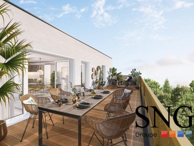 T3 AVEC TERRASSE ET PARKING
