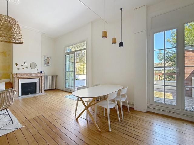 T3 avec terrasse exceptionnelle 36m² – Bordeaux centre