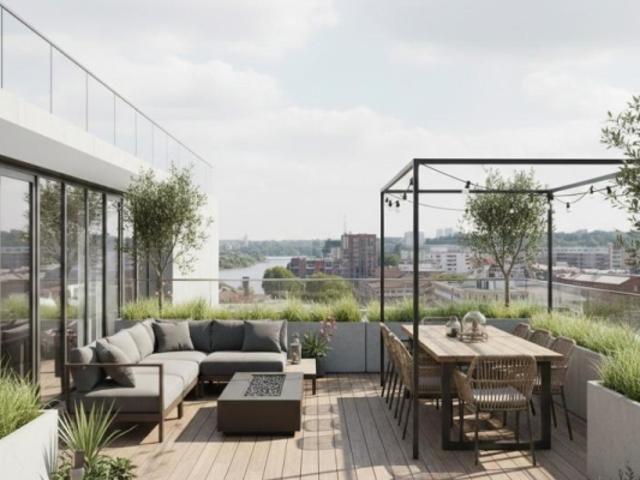 T3 avec TERRASSE privative orientée SUD OUEST, PARKING, PROCHE QUAIS DE SEINE