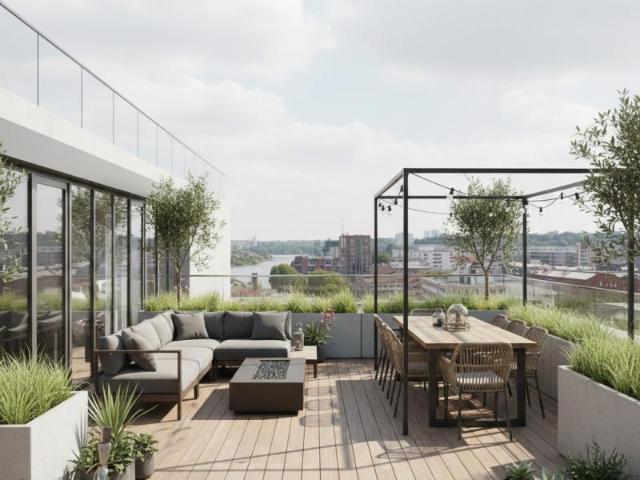 T3 avec TERRASSE privative orientée SUD OUEST, PARKING, PROCHE QUAIS DE SEINE