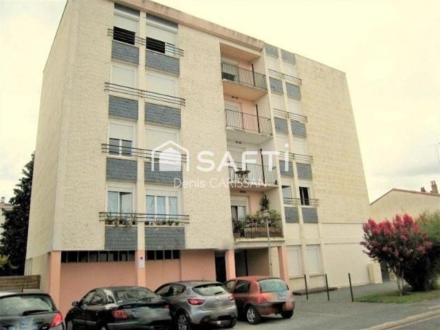 T3 + balcon, cave et place de stationnement
