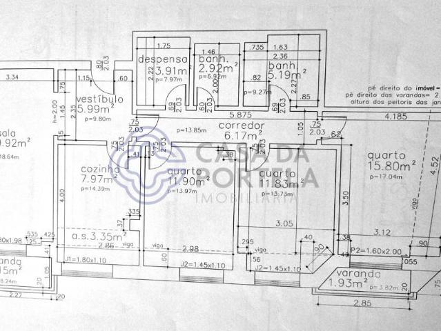 T3 Centro Gaia com Garagem Fechada