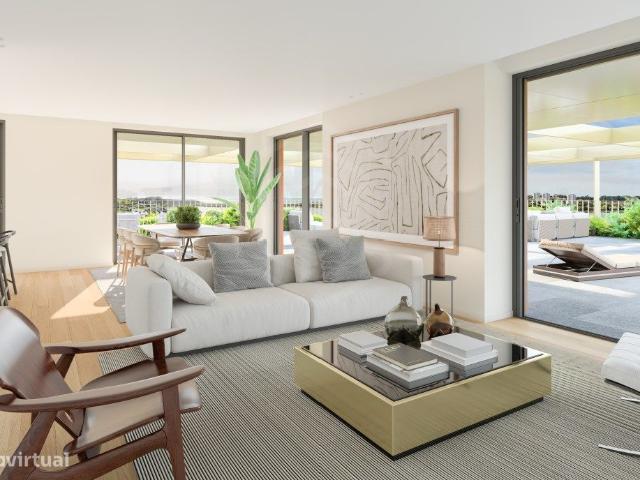 T3 com varanda, em Luxuoso Empreendimento em Canidelo Vila Nova d.