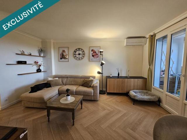 T3 de 58 m² avec 2 terrasses, cave et parking – Antibes