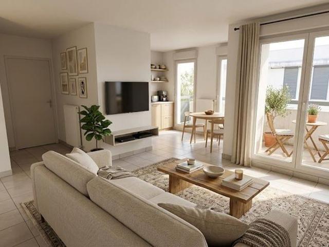 T3 de 59,80 m² à Lyon 7 au prix de vente de 164 100