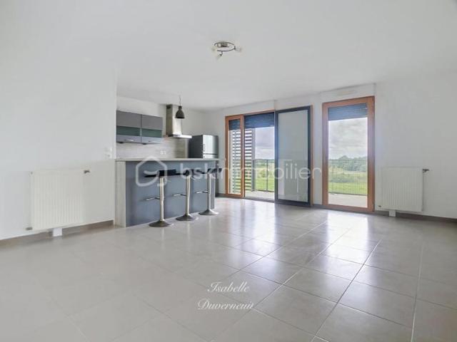 T3 de 72,30 m² avec terrasse, balcon et parking – Montévrain Écoquartier
