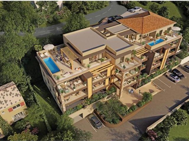 T3 de standing de 79 m2 avec terrasse vue mer