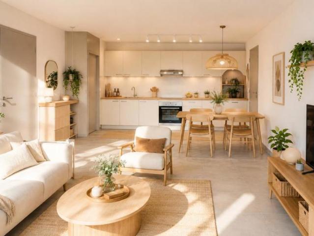 T3 Dernier Etage avec Balcon et places de parking