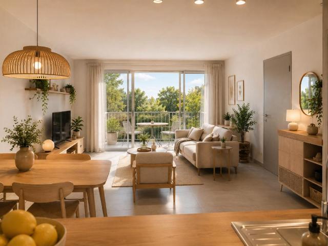 T3 Dernier Etage avec Balcon et places de parking