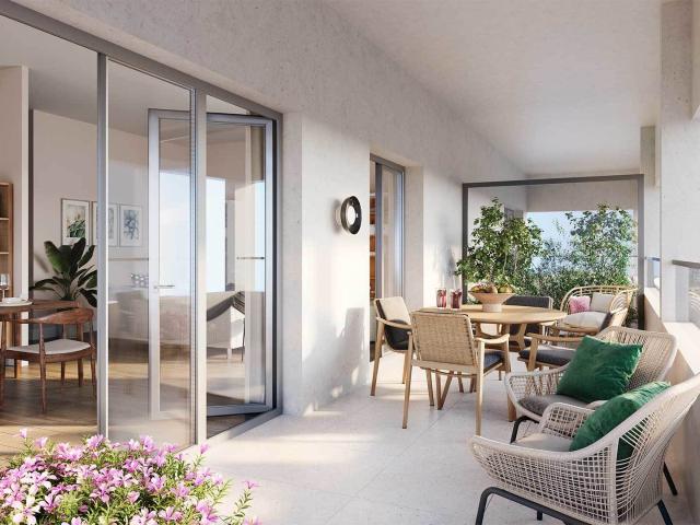 T3 dernier étage avec terrasse – Toulon Est 3 pièces, 62 m²