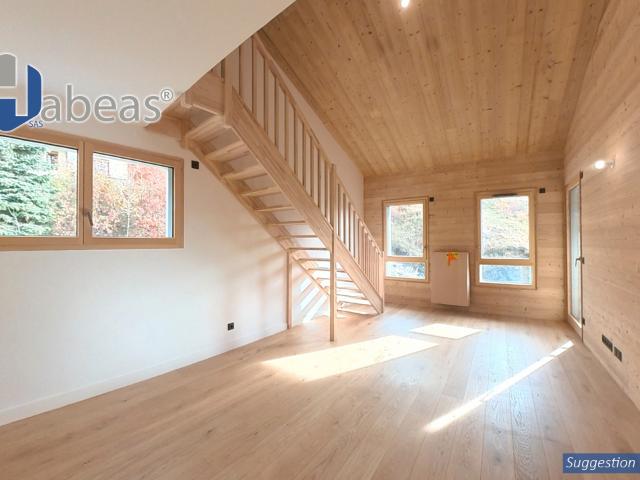 T3 Duplex, 2 chambres, 67,23m², Balcon 6m², Casier à Ski, cellier