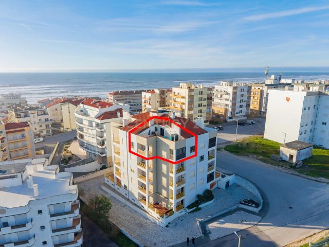 T3 duplex com terraço, Praia do Pedrogão