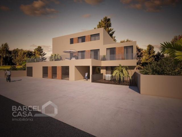 T3 em construção com dois lugares de garagem e terraço no Louro Vila Nova de Famalicão