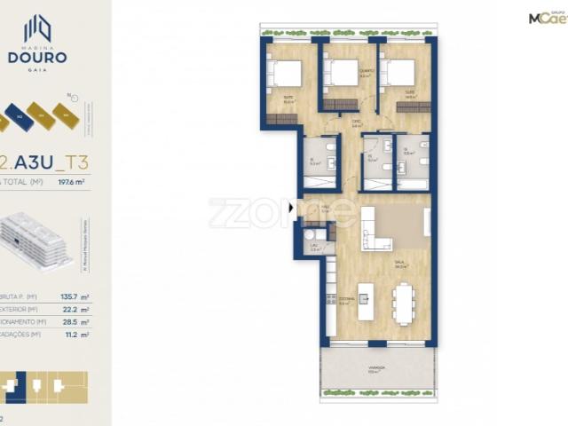 T3 Empreendimento Marina Douro 2