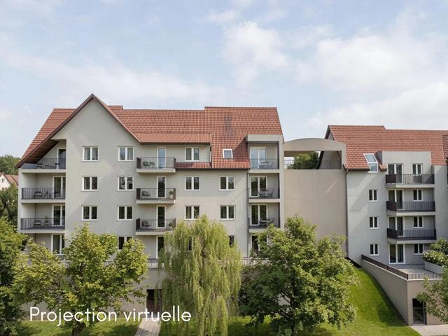 T3 en attique neuf avec terrasse au coeur de Saverne