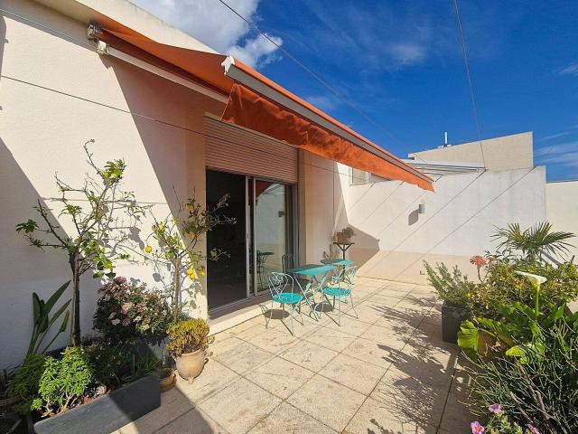 T3 en duplex, terrasse et parking Le Mourillon