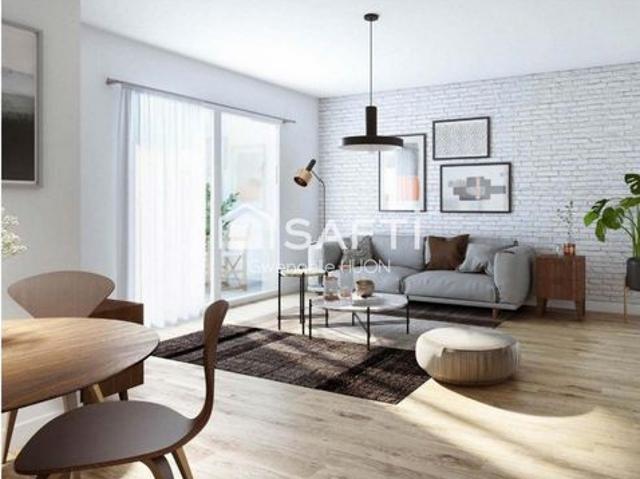 T3 en rez de jardin de 67 m² avec terrasse et jardinet, dans résidence neuve livrée en 2026 à 300 m du bourg de Crac’h. Luminosité, confort et emplacement recherché