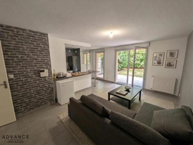 T3 en Rez de Jardin • 62 m² + Jardin 60 m² • Garage • clim
