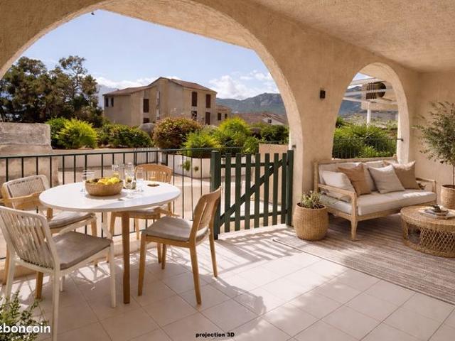 T3 Grande terrasse Calvi