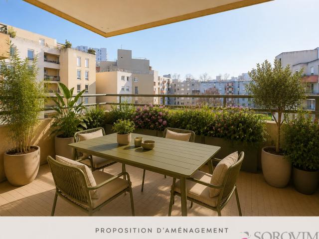 T3 lumineux avec balcon
