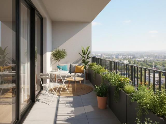 T3 lumineux avec balcon plein SUD– en étage + Parking & Frais de notaire offerts
