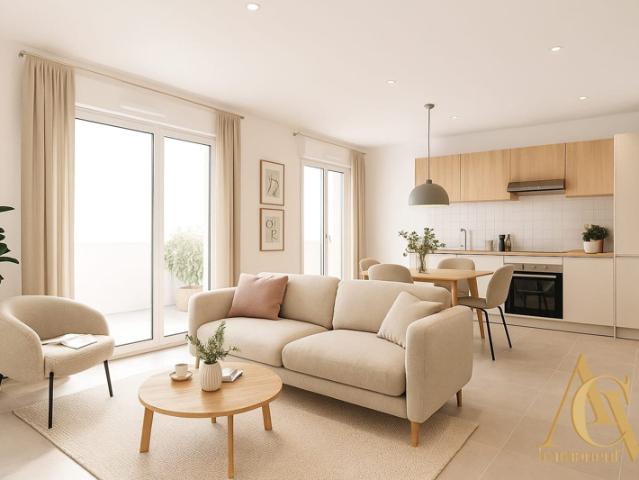 T3 lumineux grande terrasse – La Londe
