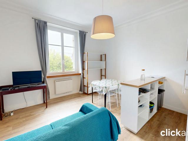 T3 meublé de 45,60 m² avec parking et local de stockage – Quartier Saint Donatien à Nantes