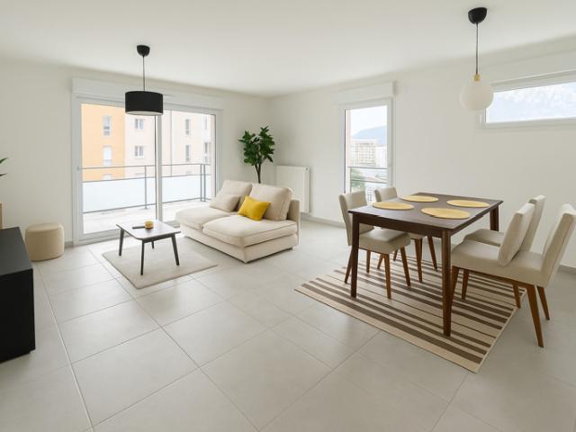 T3 moderne avec balcon pied des montagnes