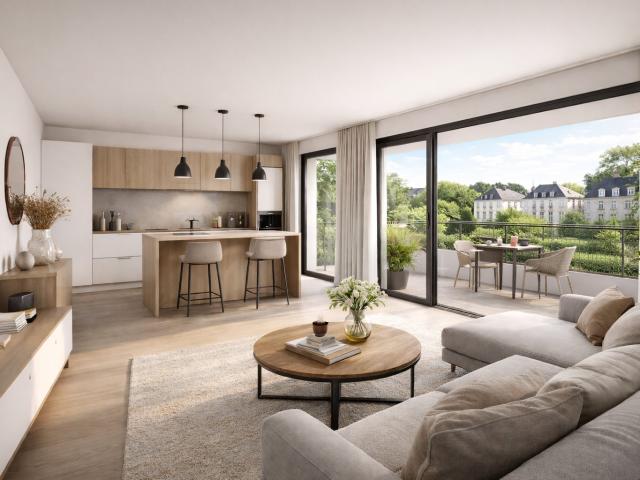 T3 moderne / Loggia / Environnement calme 3 pièces, 64 m²