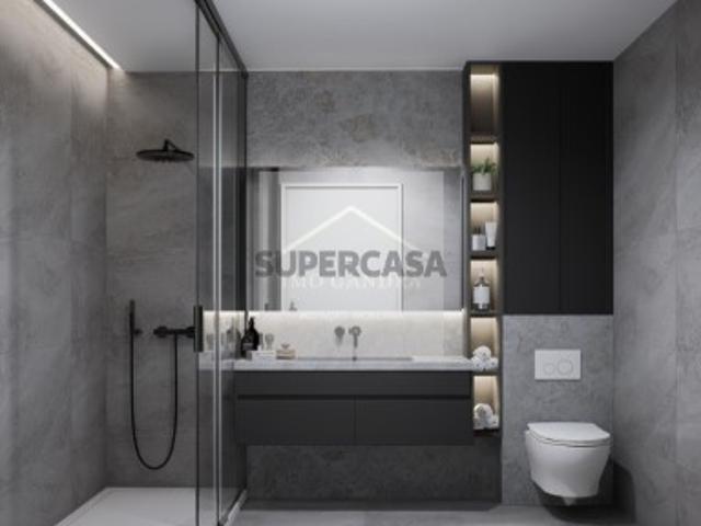 T3 moderno com varanda e garagem em Pedrouços, Maia