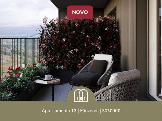 T3 NOVO no Empreendimento Egas Moniz | Fânzeres