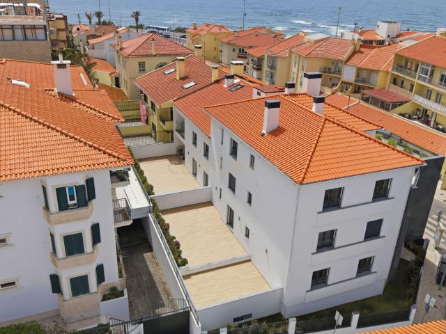 T3 Novo Vista Mar + Terraço 61m² | Parede 1 min da praia